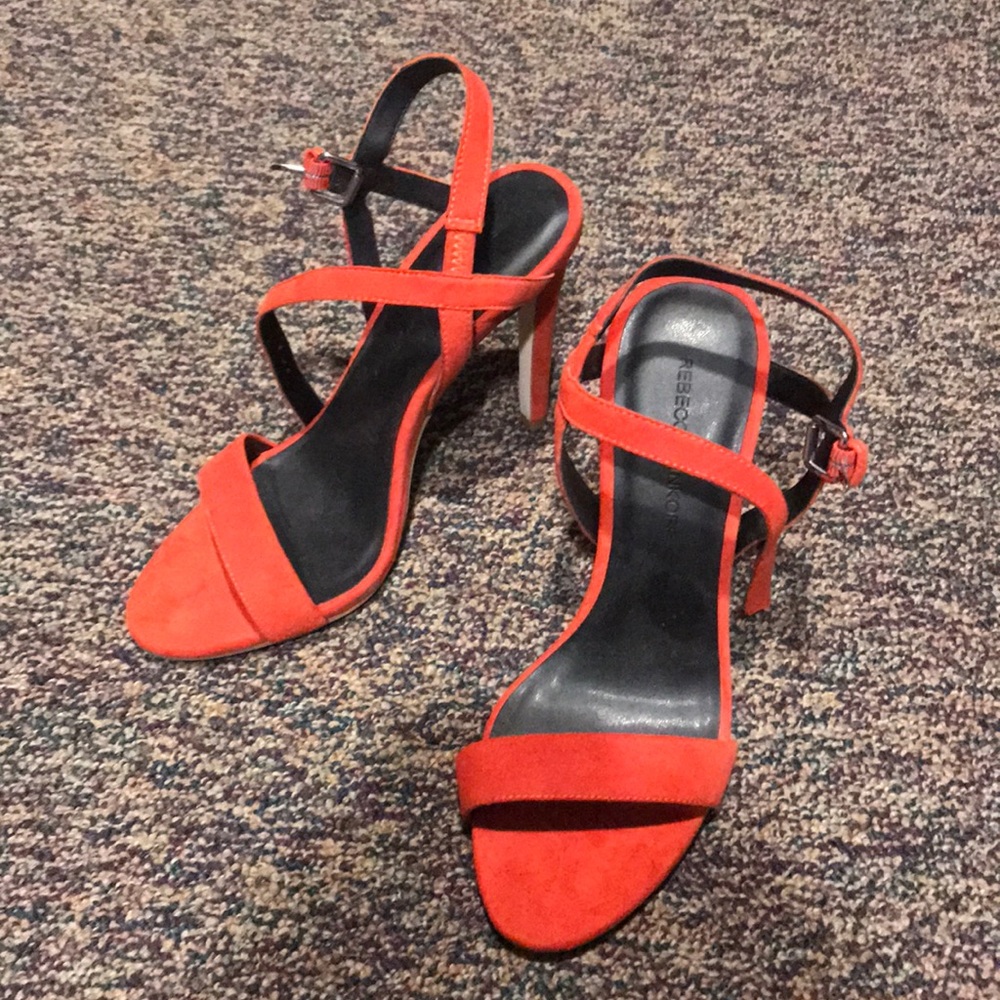 Like New Red Rebecca Minkoff strapping heels